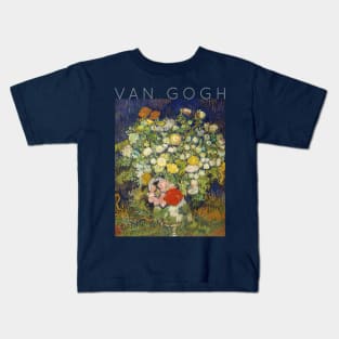 Van Gogh - Bouquet Of Flowers In A Vase Kids T-Shirt